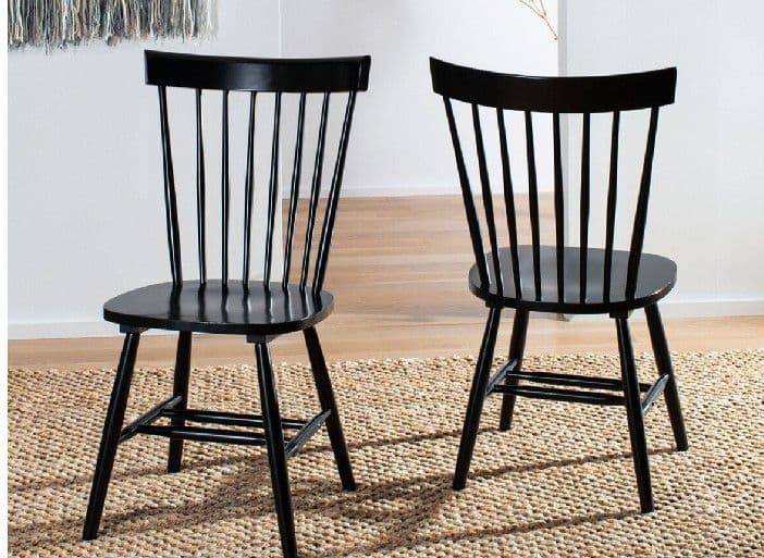 Parker Spindle Dining Chair (Set of 2)- AMH8500B-SET2($239)