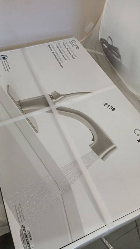 Lot # 2138: (Retail $165.00) Kohler Cruce R26373-VS Single Handle Pull Out Kitchen Faucet – Vibrant Stainless - Image 3