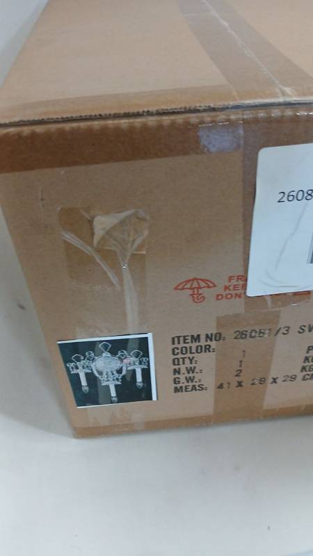 Lot # 2177: (Retail $245.99) Chandelier Lighting 26081/3 - Image 3