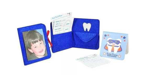 Lot # 2309: Tickle & Main Tooth Fairy Superhero Pillow 3pc Gift Set - Image 7
