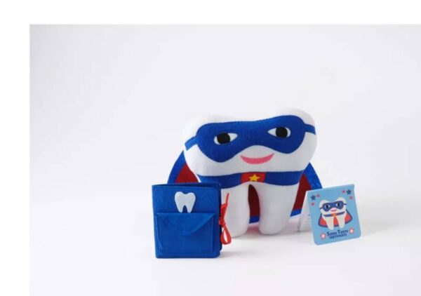 Lot # 2309: Tickle & Main Tooth Fairy Superhero Pillow 3pc Gift Set - Image 6