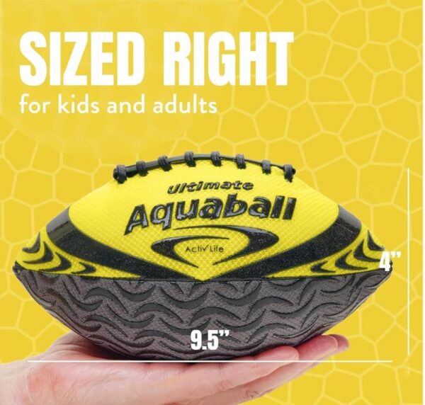 Lot # 2311: Pack of 2 Activ Life Ultimate Aquaball, Blue/Yellow - Image 10