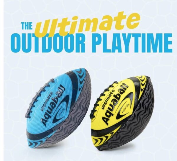 Lot # 2311: Pack of 2 Activ Life Ultimate Aquaball, Blue/Yellow - Image 9