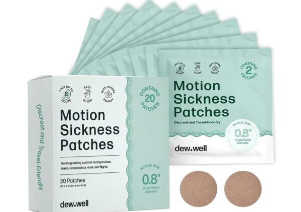 Lot # 2320: (Retail $60) (4) Pack of 20 Motion Sickness Patches