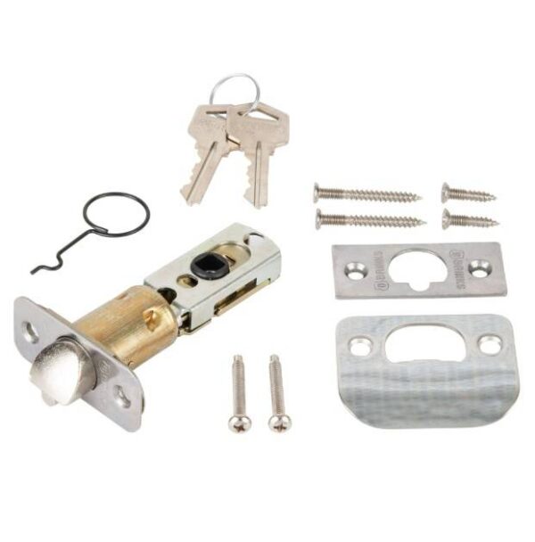Lot # 2362: Shield Security Contemporary Wave Lever Style, Satin Nickel Finish - Image 2