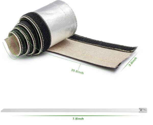 Lot # 2417: A-Team Heat Shroud Aluminized Sleeving, 3/4"x36" - Image 4