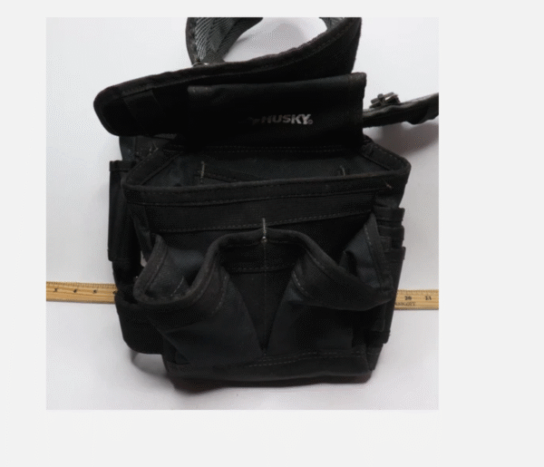 Lot # 2467: Husky 13-Pocket Electrician Tool Belt- Missing Shoulder Harness - Image 2