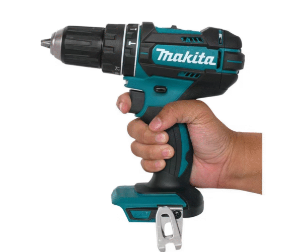 Lot # 2480: (Retail $124.99) Makita 18V LXT Lithium-Ion 1/2 in. Cordless Hammer Driver Drill (Tool-Only)