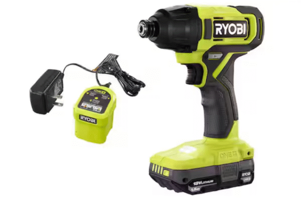 Lot # 2679: Ryobi One+ 18V Impact Driver Kit, 1/4 Inch
