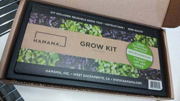 Lot # 2686: HAMAMA Home Microgreens Growing Kit With Microgree - Image 2